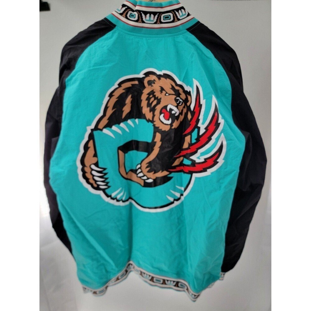 Mitchell & Ness Authentic Warm Up Jacket Vancouver Grizzlies 1995-96 - Picture 2 of 11